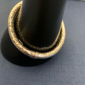 925 stamped bangle bracelet